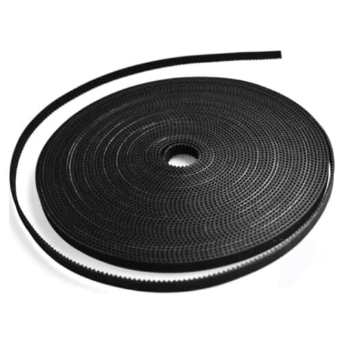 Anet a6 a8 e10 e12 3pcs/lot 1.7m 6mm Width GT2 Timing Belt Fiber Reinforced Rubber tension gt2 belt For Reprap Prusa i3 parts