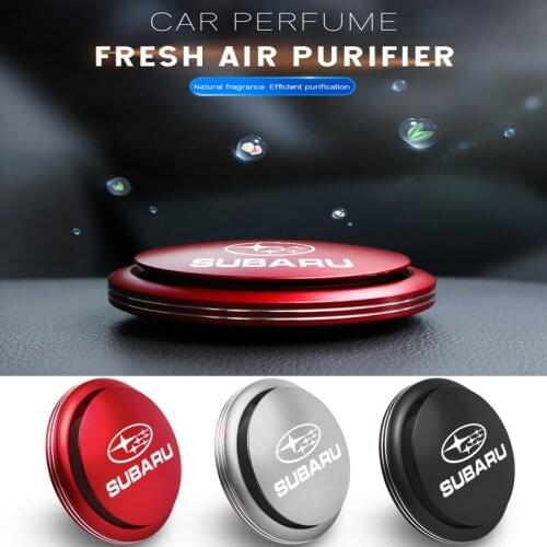 Auto Logo Rotating Car Air Freshener Perfume Interior Parts Decor Aromatherapy For Subaru Impreza Legacy WRX STI BRZ XV WRC
