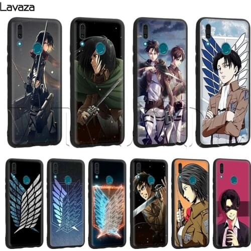 Japanese Anime Attack on Titan Case for Mate 30 Honor 8A 20S Nova 6 7 SE View 20 9X P20 Y9 5i P Smart Z Prime Plus Lite Pro