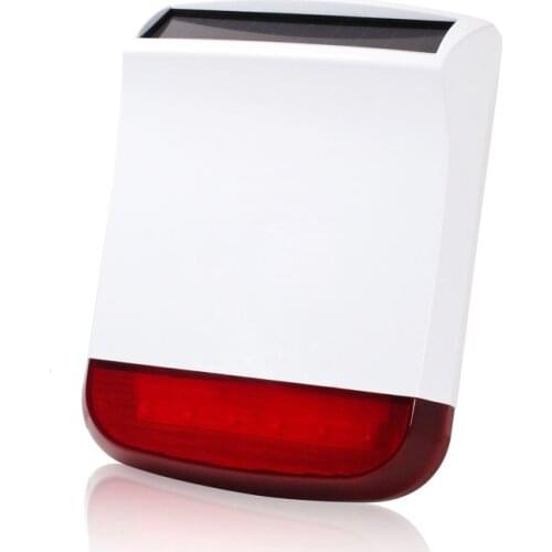 ETIGER SPS-260 Outdoor Wireless Solar Solar siren for eTIGER GSM Alarm System Security Strobe Flash Siren