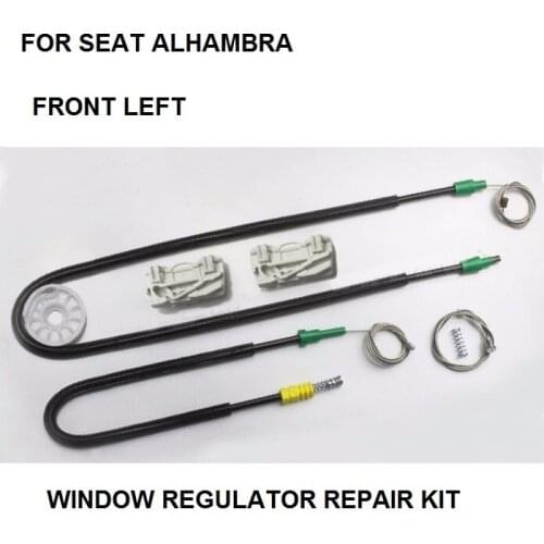 ELECTRIC WINDOW REPAIR CLIP KIT FOR SEAT ALHAMBRA /FOR FORD GALAXY/VW SHARAN ELECTRIC WINDOW REGULATOR REPAIR KIT FRONT-LEFT