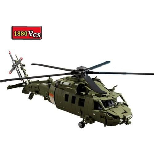 World War II Military Series Tactical General Aircraft Soldier Pilot Accessories Building Blocks Bricks Toys Gifts