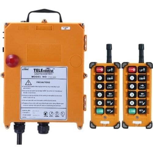 Crane and hoist radio wireless F23-BB remote control 2 transmitter to 1 receiver super quality