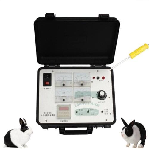 Rabbit Electric Semen Collection Sheep Mouse Cow Semen Liquid Electrically Stimulating Rabbit Breeding AI Farm Cattle 2021 New