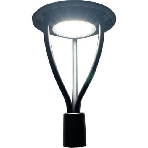 Muchting Waterproof Outdoor 100W 150W Garden lamp Post Top Light LED Circular Area Light Garden Pole Lights