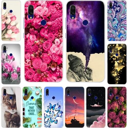 Cartoon Case For Xiaomi Redmi 7 Case Silicone Back Cover For Xiaomi Redmi 7 Redmi7 Phone Case For Redmi 7 Global Version 6.26"