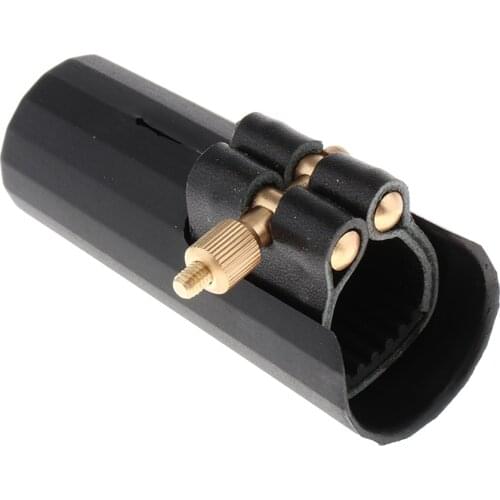 Soprano Saxophone Mouthpiece Gold-plated Ligature and Cap Cover Sax Parts
