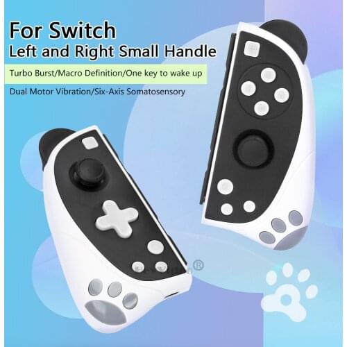 New Cute Wireless Bluetooth-compatible Gamepad for Switch Panda Controller Game Joystick with Turbo Features & 6-Axis Sensing