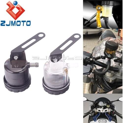 Front Brake Fluid Reservoir Master Cylinder Tank Oil Cup Bottle Can For BMW 1000RR Suzuki GSXR Yamaha YZF Honda CBR VTR