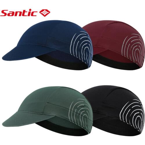 Santic New 2020 Cycling Cap Autumn Winter MTB Outdoor Cycling Hat Thin Velvet Warm Sports Cap Free Size W0P074