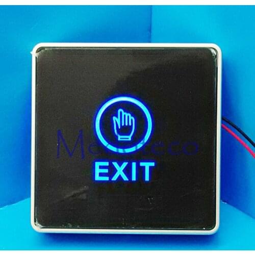 NC/NO/COM Push Touch Exit Button Door Eixt Release Button for access Control System suitable for Home Security Protection 10PCS