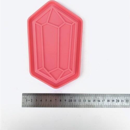 Serving Tray Epoxy Resin Mold Fruit Snack Plate Silicone Mould DIY Crafts Tools P9YF