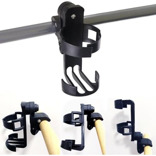 360 Rotation Baby Stroller Cup Holder Universal Rotatable Holder Baby Stroller Accessories Baby Bottles Rack for Baby Cup Bottle