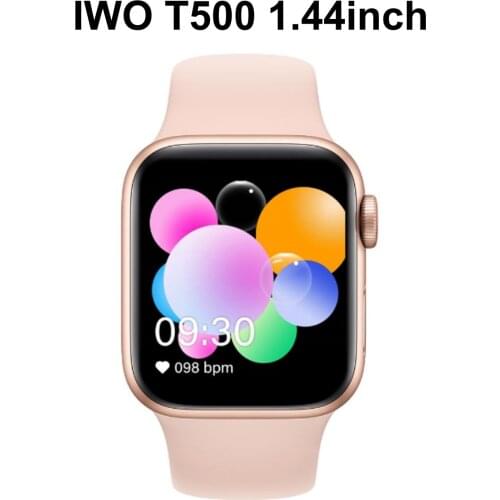 IWO 10 T500 Smart Watch 44MM Bluetooth Call Series 6 Smartwatch Heart Rate Monitor Waterproof DIY Watch Face Clock for Women Men