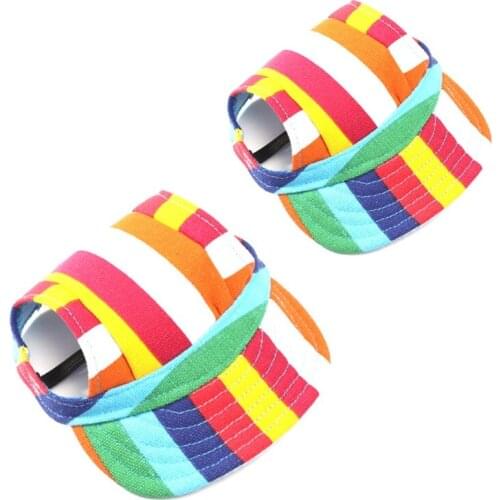 Stylish Pet Cat Puppy Dog Baseball Hat Kitten/Puppy Decoration Supplies Summer Hat Pet Fshion Hat with Adjustable Band