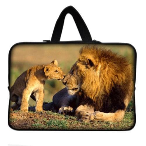 Lions Laptop Bag Sleeve For Macbook Pro 13 15 17 Notebook Handbag Bags For Xiaomi Air 13.3 15.6 Surface Pro 3 4 5 6 Cover