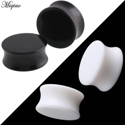 Miqiao European and American popular acrylic auricle solid drum stick ear expansion multi-size ear expander human puncture