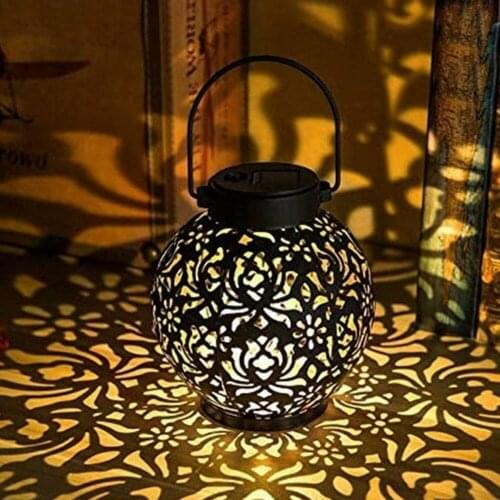 Waterproof Solar Lamp Led Solar Powered Lantern Outdoor Solar Light Hollow Flicker Flame Light Landscape Yard Garden Decor Light