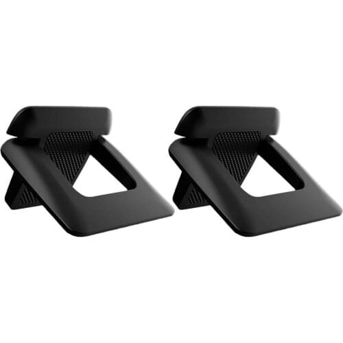 1 Pair Laptop Holder ABS Foldable Mini Notebook Stands Cooling Pad Portable Universal Desktop Mini Notebook Stands Cooling Pad