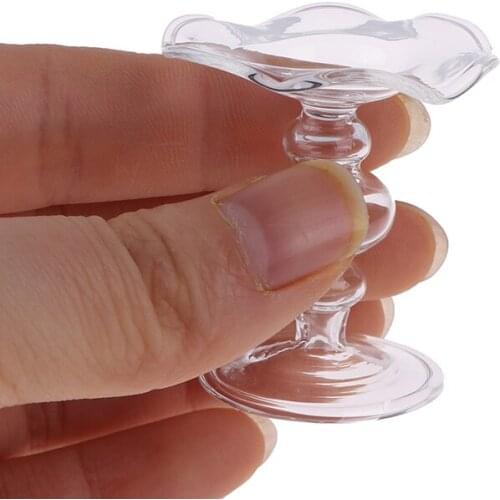 1Pcs 1:12/1:8/1:6 Dollhouse Miniature Cake Plate Tray Cake Fruit Dessert Tray Doll House Toy