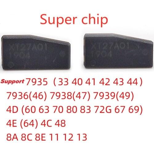 10pcs/lot Xhorse VVDI Super Chip XT27 XT27A66 A01 auto key transponder chip