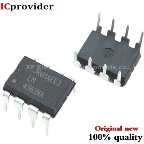 20pcs/lot LM4562NA LM4562 DIP-8 Dual High Performance, High Fidelity Audio Operational Amplifier best quality