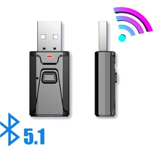 5.1 Bluetooth Receiver 3.5mm AUX Jack Audio Wireless Adapter For Car PC Headphones Mic 3.5 Bluetooth Receptor Wireless Adapter