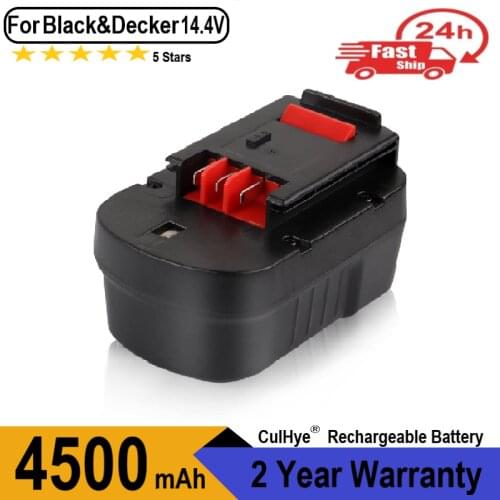 Culhye 14.4V HPB14 Battery for Black and Decker, 3.0Ah Ni-Mh Replacement Batteries for Firestorm FSB14 FS140BX 499936-34