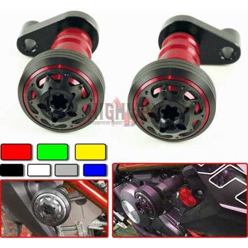 Motorcycle CNC Aluminum Frame Slider Anti Crash Pads Protector Falling Protection For Yamaha MT-03 MT03