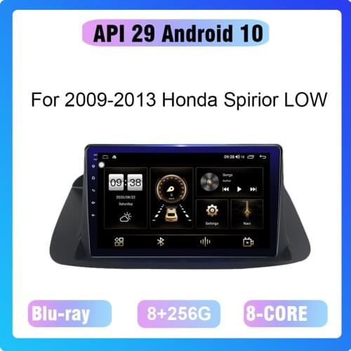 Android 10.0 Octa Core 4+64G Car Stereo Radio Cooling fan For Honda Accord 8 Spirior 2009-2013