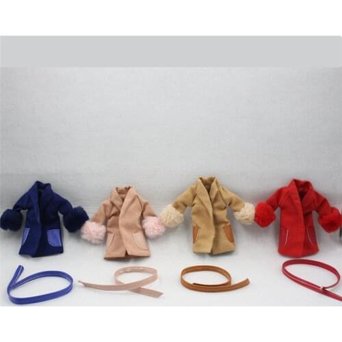 Free shipping 4 differents color Coats suitable for 1/6 Blyth(30cm high Blyth),F&D toys professional design