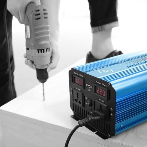Free shipping BELTTT Hot Sale !1500w Pure Sine Wave Power Inverter DC12V to AC220V solar power inverter