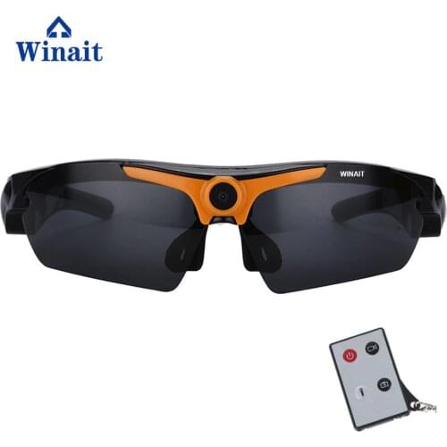 Winait HD720p digital video sunglasses with remoter control, sports sunglasses with video recorder