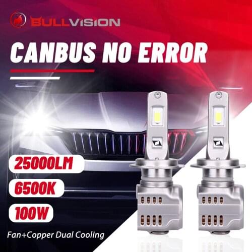 H7 Led CANbus 6500K H4 H8 H9 H11 Fog Light Hi/Lo Beam Car Led Bulbs HB4 9006 HB3 9005 Auto Lamps Anti Error Ampoule Super Bright