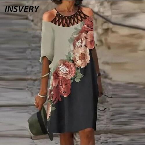 Летние платья бохо INSVERY China At AliExpress