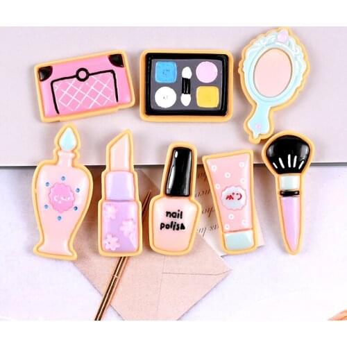Simulation Cosmetics Accessories Cream Gum Lipstick Perfume Prop Masquerade DIY Decor Girls Favor Birthday Party DIY Props