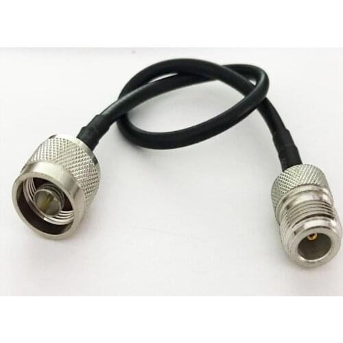 10pcs RG58 RF Coaxial Pigtail Cable N Female TO N Male Plug Connector Adapter 50-3 Cable 15cm 20cm 30cm 50cm 1m