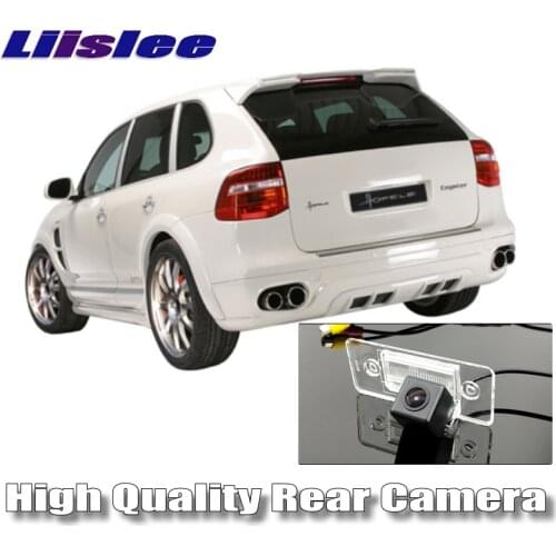 LiisLee Car Reversing image Camera For Porsche Cayenne 9PA 955 957 958 2003~2010 Night Vision HD Dedicated Rear View back CAM