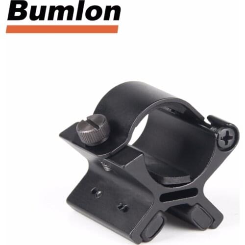 Strong Magnetic X Weapon Mount for 1" Inch Flashlights Torch Bracket Scope Gun Mount Hunting Accessory 2-0044