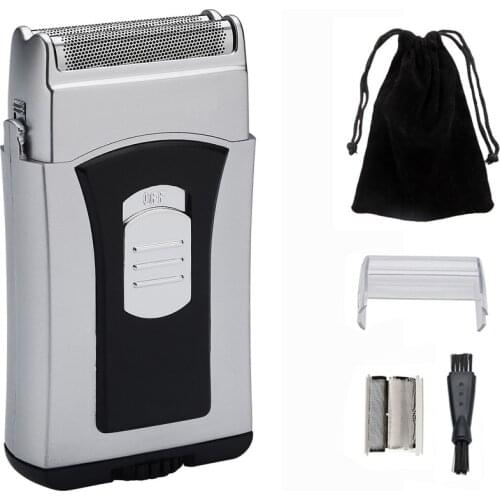 TONGTLETECH Washable mini electric razor for men Journeys Edge Wet/Dry Micro Shaver with Cleaning Brush free shipping