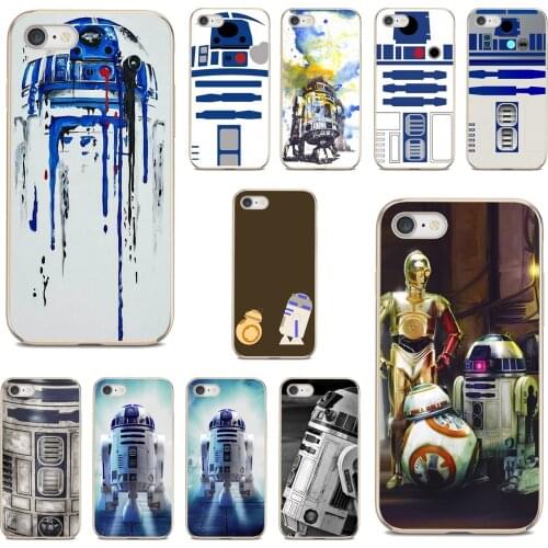 BB8-BB-8-R2D2-Robot Soft Shell Cover For Xiaomi poco X3 nfc F2 Pro M3 Mi 5X 6X Max Mix 1 2 2S 3 Mi5 Mi6 Mi3 Mi4