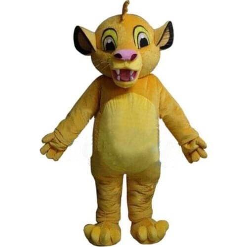 New Lion King Simba Mascot Costume Fancy Costume Anime Cosplay Kits for Halloween party event