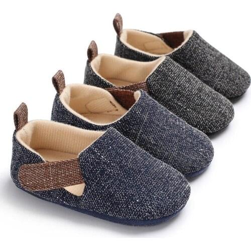 Pudcoco Baby Boy Shoes 0-18M Months Baby Boy Soft Sole Crib Shoes Sneaker Sandals Prewalker US