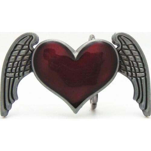 Western cowboy European and American angel love zinc alloy belt buckle men and women gift items