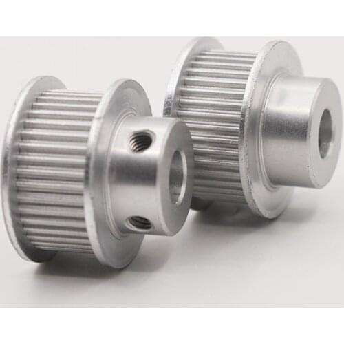 BF Type 2GT 40 Teeth 16mm Width 5/6/6.35/8/10/12mm Inner Bore 40T Timing Pulley 2mm Pitch Aluminum GT2 Synchronous Wheel