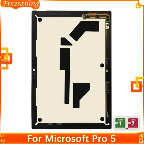 Lcd For Microsoft Surface Pro 5 1796 LCD Display Touch Digitizer Assembly LP123WQ1 For Microsoft Surface Pro5 Lcd with board