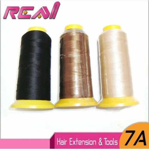 1Set Hair Weaving Tool Including 12Pcs Curved Hair Weaving Needles +1 Roll Nylon Hair Weaving Thread For Weft Sewning Hair Tools