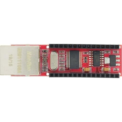 1pcs ENC28J60 Ethernet Shield V1.0 compatible Nano 3.0 RJ45 Webserver Module
