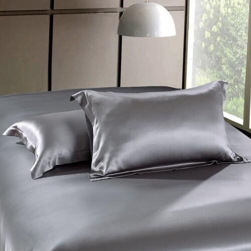 1pc Good Quality 25Momme Silk Pillowcase 100% Nature Mulberry Silk Pillow Case Envelope For Healthy Pillowslip Home Bedding