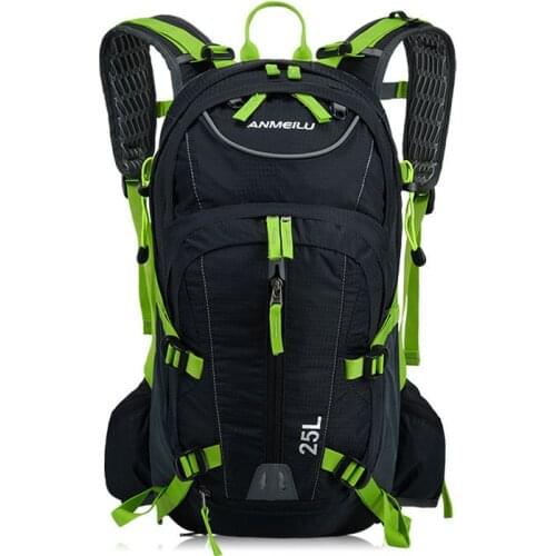 ANMEILU Waterproof Outdoor Cycling Camping Backpack Sports Bag Travel Cycling Rucksack With Rain Cover 25L